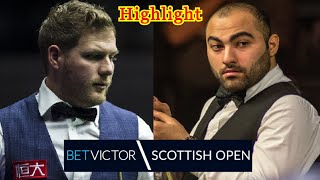 Hossein Vafaei vs Daniel Wells Highlight BetVictor Scottish Open 2023 snooker [upl. by Varian701]