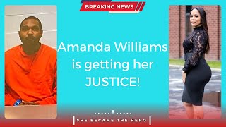 Hes not getting away with killing her  Amanda Williams  shebecamethehero [upl. by Yelreveb]