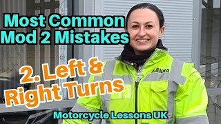 Most Common Mod 2 Mistakes 2 Left amp Right turns [upl. by Acisseg246]