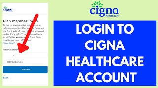 Cigna Login  How to Sign in to MyCigna Provider Portal 2023 [upl. by Timothy872]