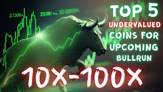 Top 5 Undervalued Coins For Upcoming Bullrun🚀10x 100x Performance TamilCryptoSchool [upl. by Olrac]