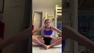 Gymnastics stretch tutorial ￼ [upl. by Eniamrehs]