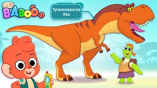 Learn DINOSAURS with Club Baboo DINO FACTS  Learning about the TRex and more Dinos [upl. by Norga293]