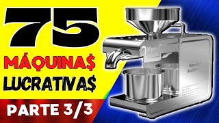 💲 75 MÁQUINAS PARA GANHAR DINHEIRO  Parte 3  Máquinas Lucrativas [upl. by Weide749]