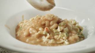 Making Mayos Recipes White Bean Escarole Soup [upl. by Aicerg]