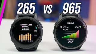 Garmin Forerunner 265 vs 965 InDepth Comparison  Every Difference Explained [upl. by Papert368]