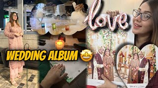 Finally showing you my wedding album 😍 cold ice shots 🔥  Mahrukh’s Vlogs [upl. by Stalder]