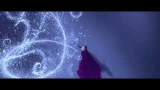 Disneys Frozen quotLet It Goquot with Lyrics [upl. by Maryellen]