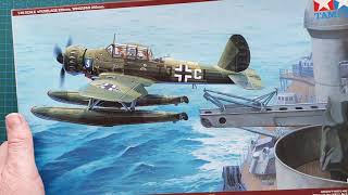 Tamiya 148 Arado Ar196A  Kit Review [upl. by Ahsinnek]