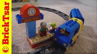 LEGO Duplo 5608 Train Starter Set  Battery operated passenger train [upl. by Samanthia]