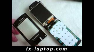 Disassembly Sony Ericsson W980  Battery Glass Screen Replacement [upl. by Eseilana789]