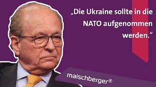 quotKein schnelles Kriegsendequot Wolfgang Ischinger im Gespräch  maischberger [upl. by Erreipnaej364]