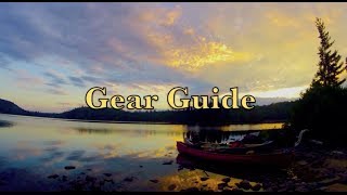 Equipment and Gear La Vérendrye Canoe Camping Guide [upl. by Leemaj358]