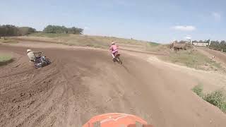 Mx Goon at Mildenhall Motocross track Raw GoPro helmet cam pt6 [upl. by Yeung]