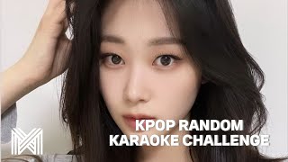 Kpop Random Karaoke Challenge  with Lyrics 2023 ♡ kpop straykids newjeans twice [upl. by Durant836]