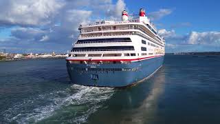 FRED OLSEN CRUISE LINES Southampton Time Moves So Fast PROFF amp Volen Sentirs Timestop DRONE 4K [upl. by Obaza]