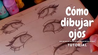 ¿Cómo dibujar ojos✧ HOW TO DRAW EYES✧ Nissidraw [upl. by Portie941]