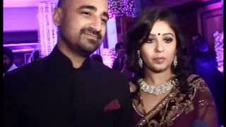 Sunidhi Chauhan and Hitesh Soniks marriage party [upl. by Kus916]