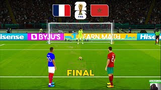 France 🆚 Maroc  Finale Coupe du Monde 2026  Penalty Shootout  Mbappé 🆚 Hakimi  PES Gameplay [upl. by Uahc600]