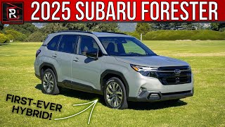 The 2025 Subaru Forester Promises More AWD Capability amp Future Electrification [upl. by Danyelle]