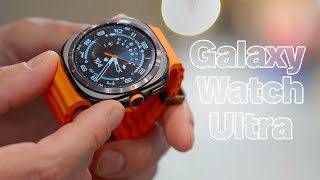 Handson with the Samsung Galaxy Watch Ultra [upl. by Emya]