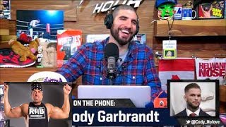 Ariel Helwani asks Cody Garbrandt about Matthew Kline Kader street fight [upl. by Strephon44]