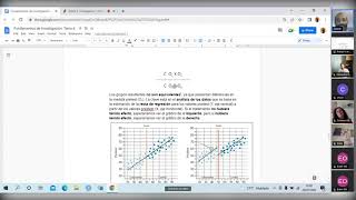 Fundamentos de Investigación UNED Sesión 8 segunda parte [upl. by Radmilla]