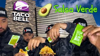 Taco Bell Avocado Verde Salsa amp New Cantina Menu [upl. by Yann]