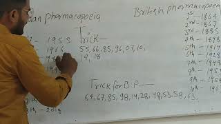 British pharmacopoeia Edition and Indian pharmacopoeia Edition trick for learn [upl. by Orpah]