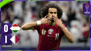 Full Match  AFC ASIAN CUP QATAR 2023™  Tajikistan vs Qatar [upl. by Wauters]