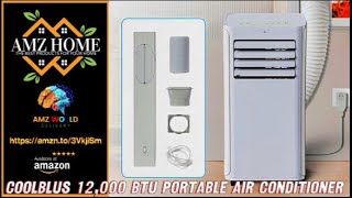 Describing Coolblus 12000 BTU Portable Air Conditioner Amazon [upl. by Krahmer]