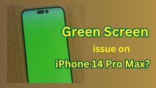 iPhone 14 Pro Max users face display freeze amp green screen issues with iOS 16 🤧 [upl. by Sukcirdor169]