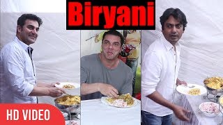 Nawazuddin Sohail And Arbaaz Khan Eating Biryani And Sheer khurma  EID Biryani [upl. by Erdeid836]