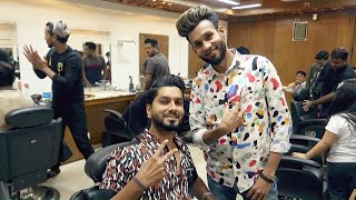 লাখপতি সেলুন দোকানদার আক্তার আলী  Akter Ali Hair Specialist  2021 Hair Cut  New Vlogs ধানমন্ডি [upl. by Senoj]