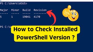 How to Check Installed PowerShell Version 3 Easy Way [upl. by Animas]