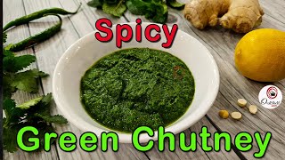 Green Chutney Recipe  Coriander Chutney [upl. by Cinom]