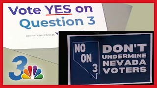 Nevada Ballot Question 3 Open primaries and rankedchoice voting [upl. by Utir]