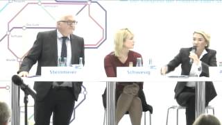 Wertekongress „Gutes Regierenquot ua mit FrankWalter Steinmeier und Manuela Schwesig [upl. by Yekcor]