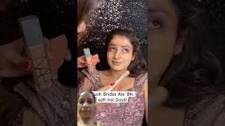 Bridal makeup by yashika mua bridalmakeup parulgargmakeup makeup makeuptutorial shorts [upl. by Fernas]