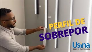 PERFIL DE LED DE SOBREPOR  Tudo o que você precisa saber Ep01 [upl. by Cryan]