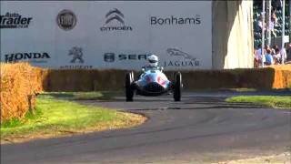 Andrew Frankel drives the Mercedes W165 at the Festival of Speed [upl. by Noslien]