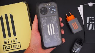 IIIF150 B2 Ultra Unboxing 15000mah Rugged Phone With A Rear Display [upl. by Kramlich]