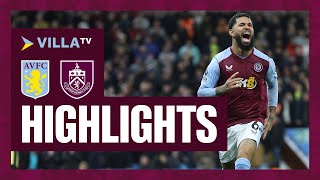 MATCH HIGHLIGHTS  Aston Villa 32 Burnley [upl. by Atilam]