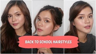 Back To School Hairstyles by Maris Racal [upl. by Wenonah]