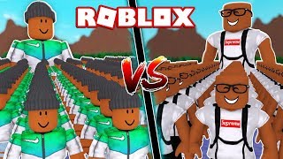 ARMY OF CLONES WAR IN ROBLOX [upl. by Notyep499]