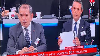 Yeni Çamoluk Otomotiv Aubameyang heyecanı Ali Koç ‘Türkiye Tek Yürek’ yayınında Fenerbahçe [upl. by Kcirddet868]