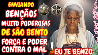 🌟 BENZIMENTO invocando SÃO BENTO contra TODO o MAL REZA FORTE DE PROTEÇÃO ESPIRITUAL [upl. by Jaime87]