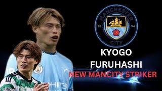 Welcome to Manchester City ●│KYOGO FURUHASHI ●│29 YEARS MANCITY STRIKER ●│DRIBBLE ●│ GOALS ●│ASSIST [upl. by Llehsam]