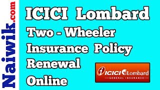 Renewal of Two Wheeler Insurance Through Online [upl. by Netsriik]