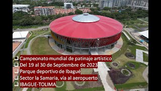 Campeonato mundial de patinaje artístico Ibagué  Tolima 2023 [upl. by Adena]